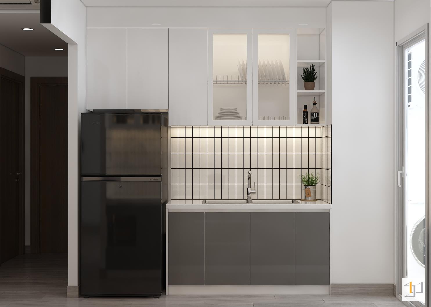 thiết kế nội thất chung cư đơn giản - 10 Thiết kế nội thất chung cư cho căn bếp