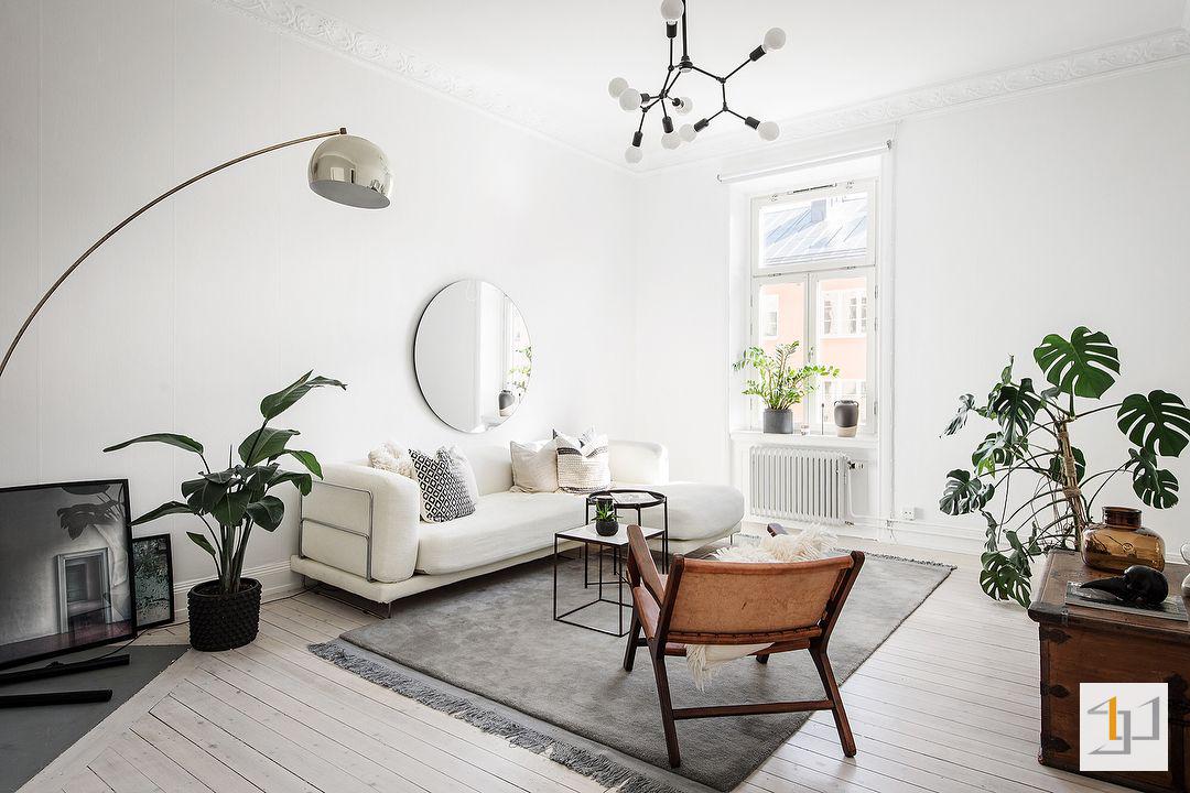 Mẹo kết hợp phong cách Scandinavian trong thiết kế nội thất căn hộ hiện đại