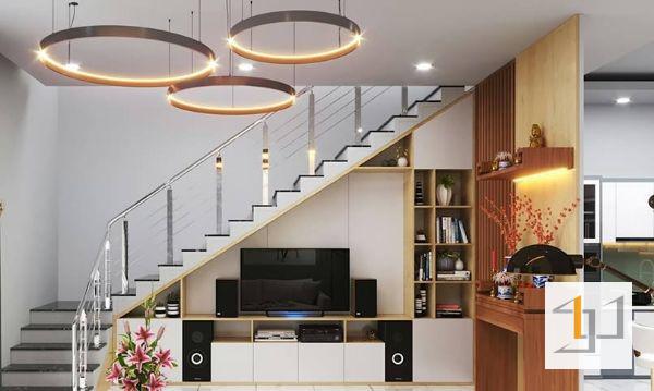 Thiết bị thông minh dưới gầm cầu thang