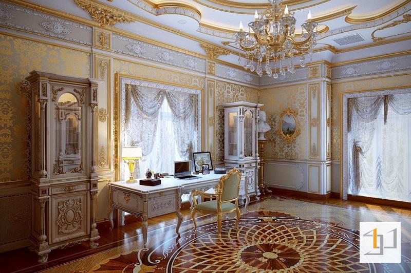 Cung điện Versailles phong cách nội thất cổ điển