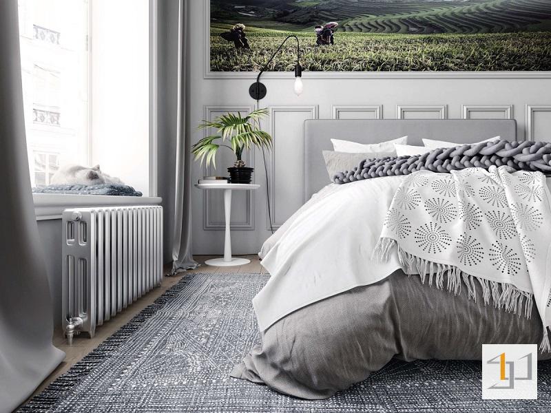 Giường ngủ cao cấp phong cách nội thất tân cổ điển