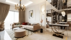 Ý tưởng décor trang trí nội thất phòng khách tân cổ điển đẹp cho căn hộ 120m2