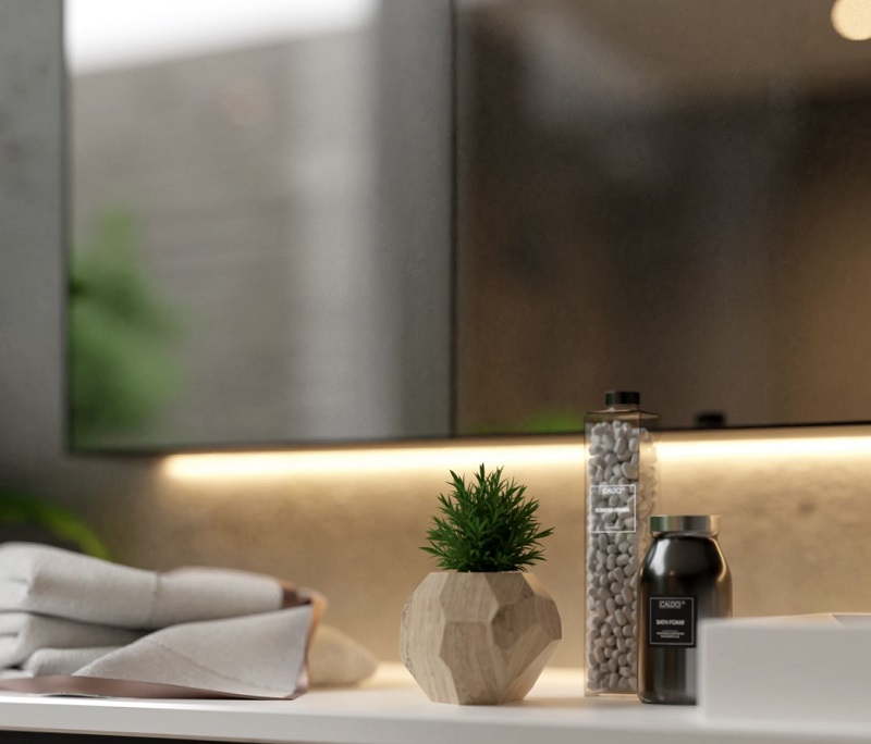 Vật dụng trang trí trong tắm đẹp cho biệt thự