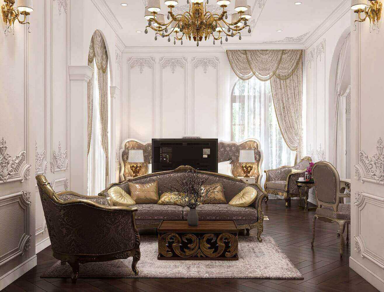 Biệt thự cổ điện manhattan 1