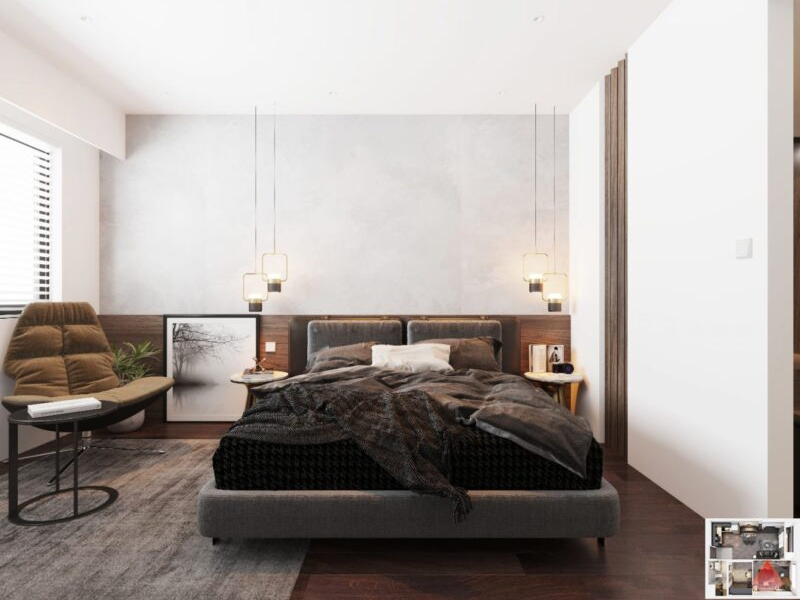 Căn hộ Vinhomes Grand Park 1PN Modern