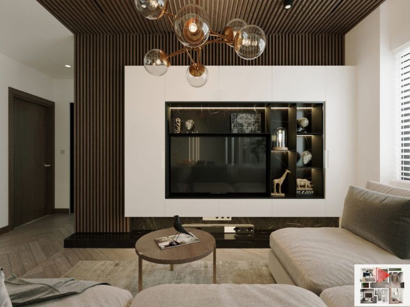 Căn hộ Vinhomes Grand Park 3PN Contemporary