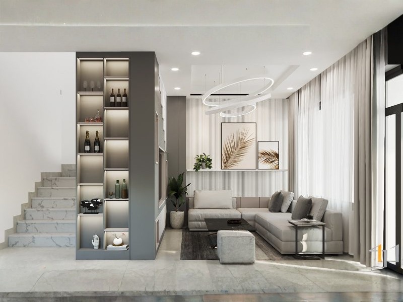 Thumbnail nhà phố 2 tầng Đương đại