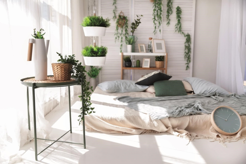 Trang trí nội thất biệt thự bằng cây xanh