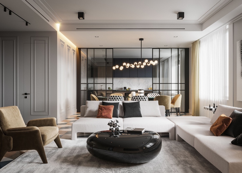 Thiết kế nội thất chung cư hiện đại