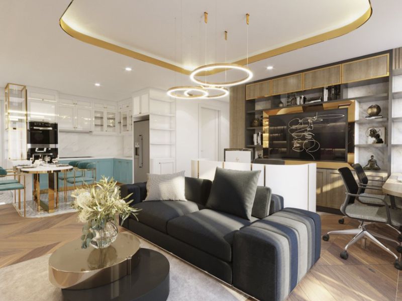 Căn hộ Sunrise Riverside 2PN Neo Classical