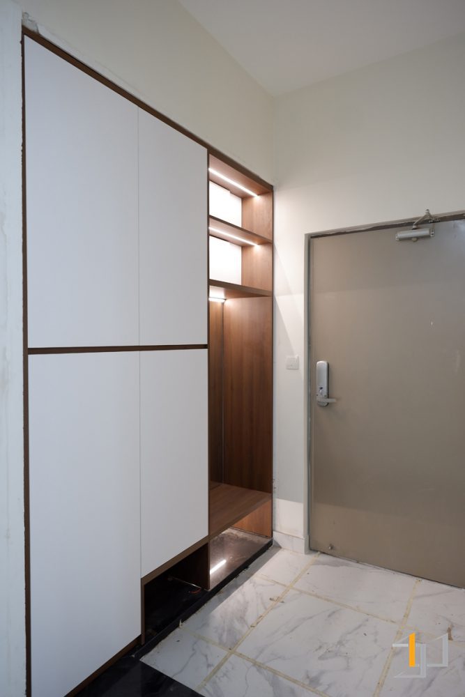 Thiết kế tủ giày chung cư