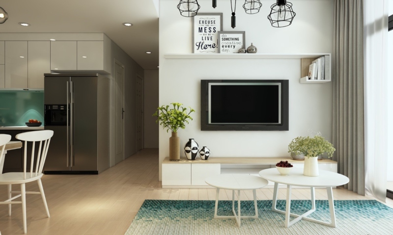 Bố trí nội thất nhà nhỏ theo cấu trúc không gian mở