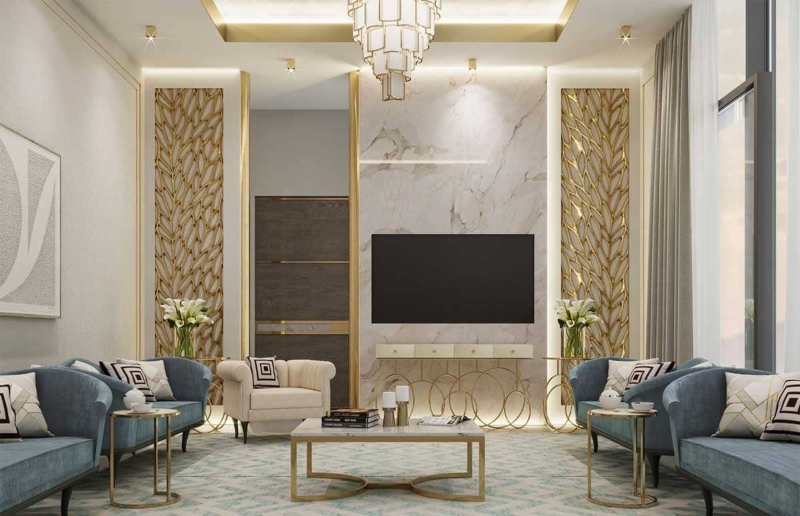 Trang trí nội thất phong cách luxury