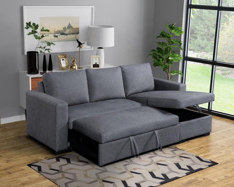 Sofa bed thông minh tích hợp công năng ghế ngồi và giường ngủ