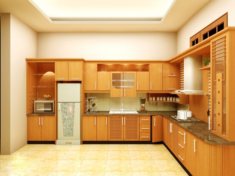 Những mẫu tủ bếp gỗ đẹp nhất được giới chuyên môn tuyển chọn