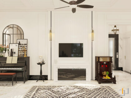 Không gian nội thất mang hơi thở phong cách hiện đại