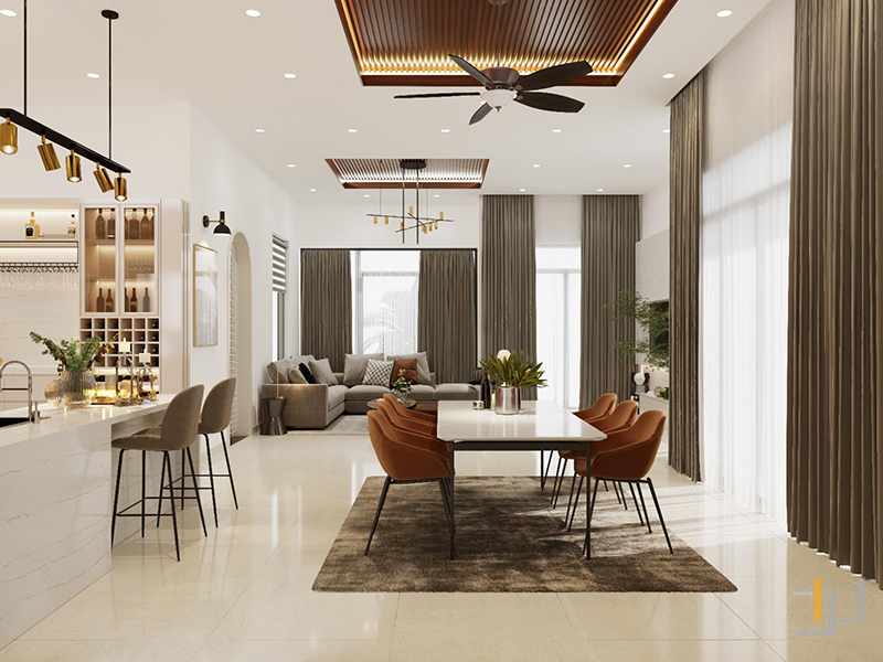 Nội thất phong cách hiện đại
