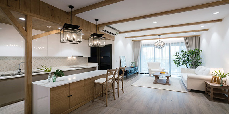 Nội thất phong cách Đông Quê nhẹ nhàng, thơ mộng