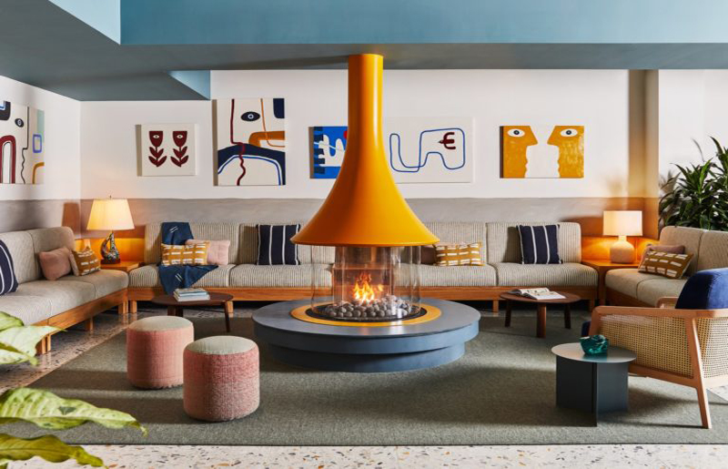 Thiết kế độc đáo của phong cách Funky