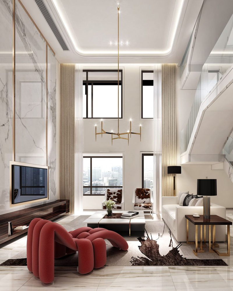 Phong cách thiết kế nội thất Metallic sang trọng, đẹp