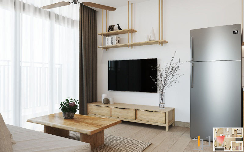 Sự đẳng cấp của phong cách Japandi luôn được thể hiện rõ ràng