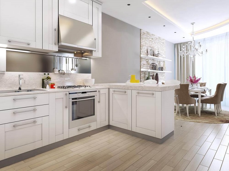 thiết kế nội thất tân cổ điển châu Âu cho nội thất nhà chung cư 60m2 đẹp