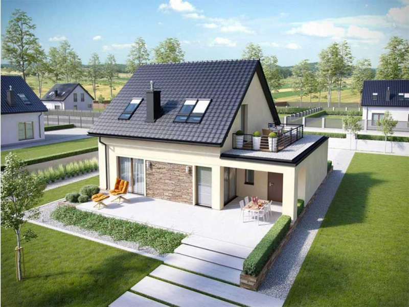 Mô hình nhà cấp 4 khá phổ biến tại Đông Nam Á, đặc biệt là Việt Nam