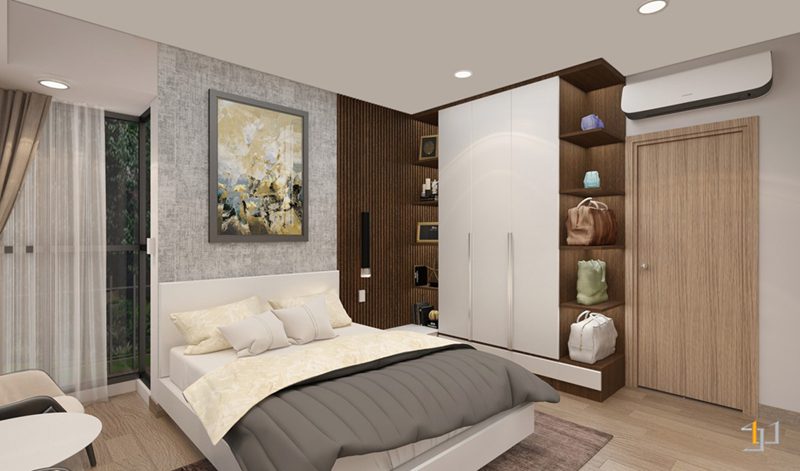 Thiết kế phòng ngủ cho nhà nhỏ cần đảm bảo sự thoải mái và tiện nghi