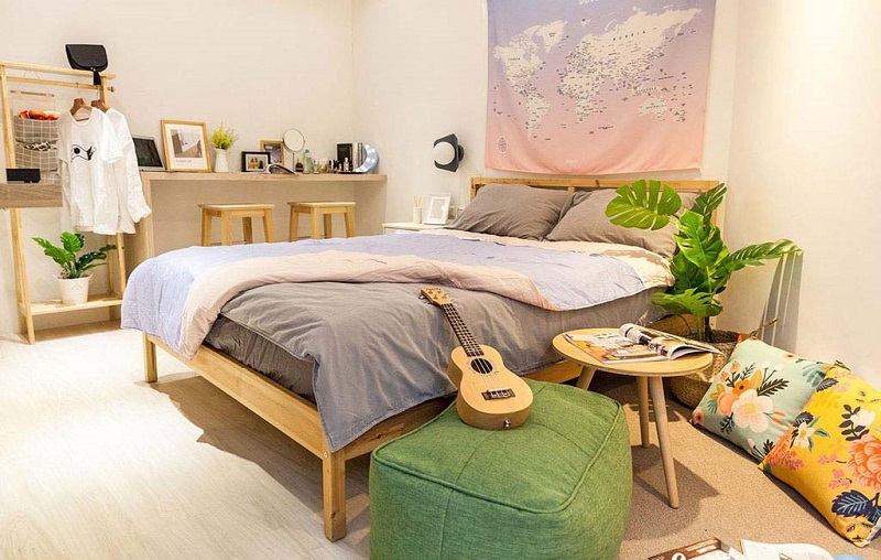 Phòng ngủ mang đậm chất vùng nhiệt đới