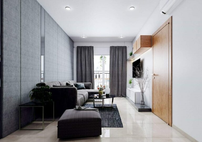 HIỆN - Thiết kế nội thất chung cư 100m2 phong cách hiện đại và tiện nghi Thiet-ke-noi-that-chung-cu-100m2-19-768x540