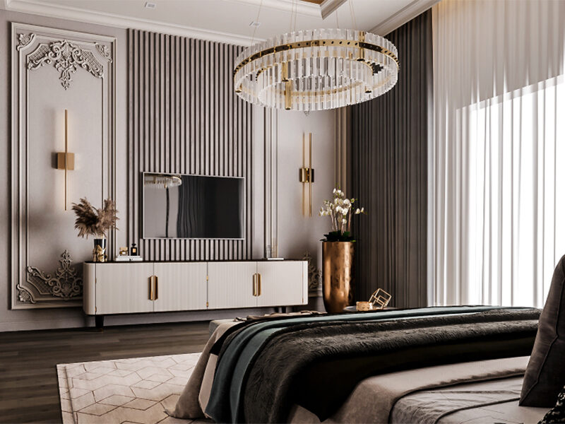 Phong cách thiết kế nội thất tân cổ điển – Vẻ đẹp vượt thời gian