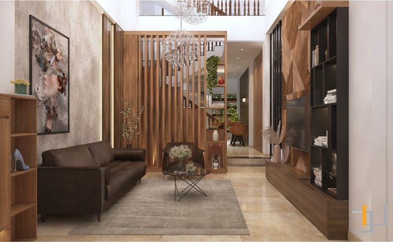 Nội thất phòng khách nhà phố đẹp