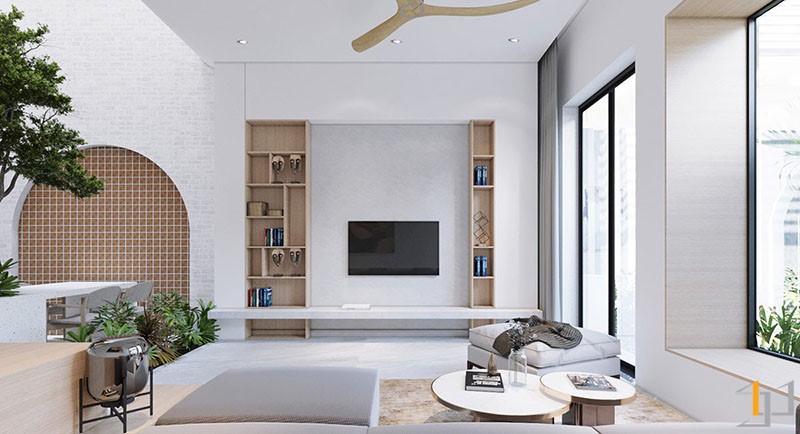 Nội thất nhà phố phong cách hiện đại