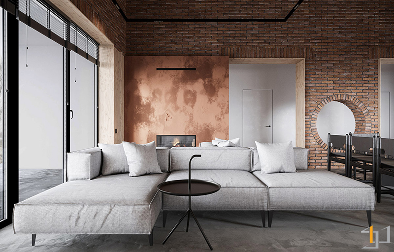 nhà phố phong cách scandinavian mới lạ