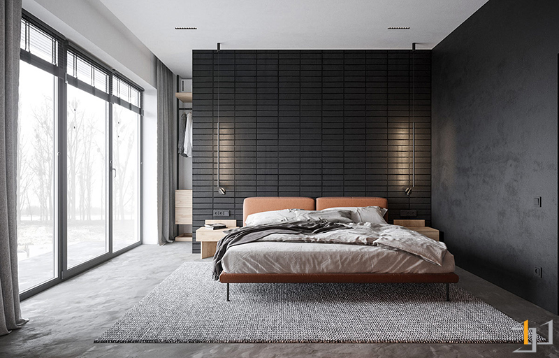 phòng ngủ phong cách scandinavian