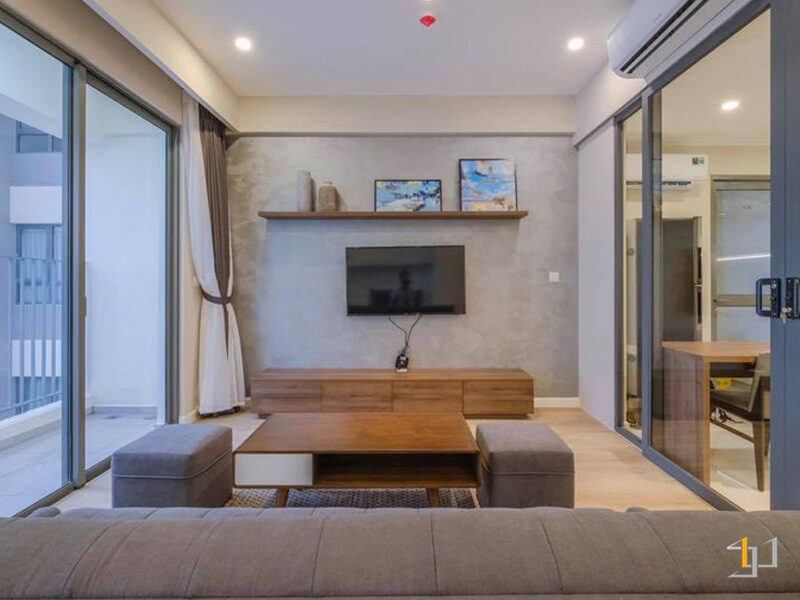 Thi công nội thất căn hộ chị Trang