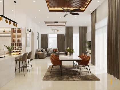 Thiết kế nội thất nhà phố