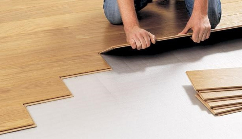 Thi công trần thạch cao, lát sàn cho căn hộ chung cư