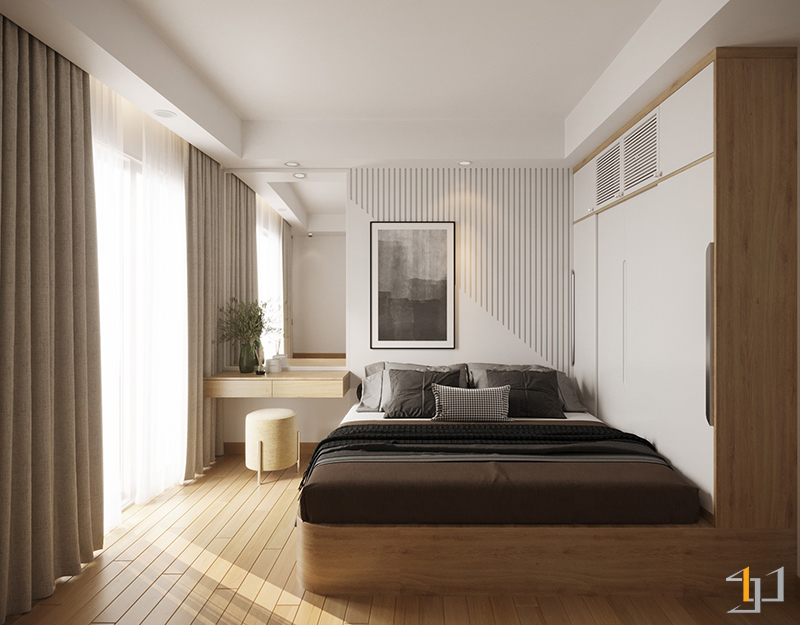 dự án thiết kế thi công Căn hộ chung cư 2PN Botanic Phú Nhuận S-housing