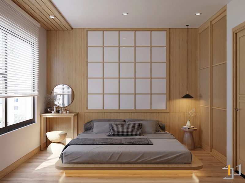 Dự án thiết kế thi công nội thất căn hộ chung cư Vinhomes Origami 3Pn Japan