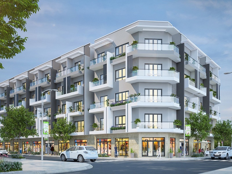 thiết kế nội thất nhà phố thương mại