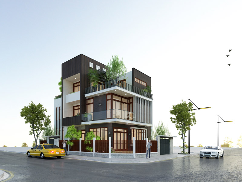Khái niệm nhà phố xanh