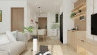 thiết kế căn hộ chung cư kiểu mở