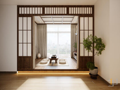Thiết kế đan xen giữa cổ điển và hiện đại độc đáo.