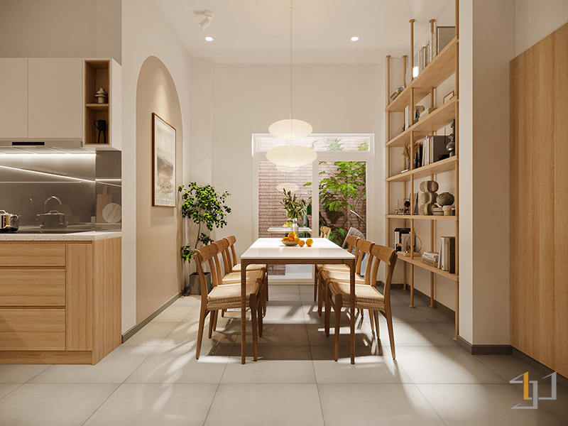 Thiết kế nội thất bếp ăn cho nhà nhỏ tiện ích và tiết kiệm chi phí