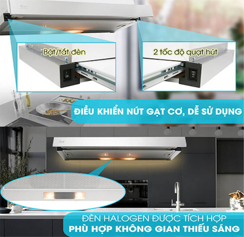 Một số ưu điểm nổi trội của máy hút mùi bếp Teka TLR2