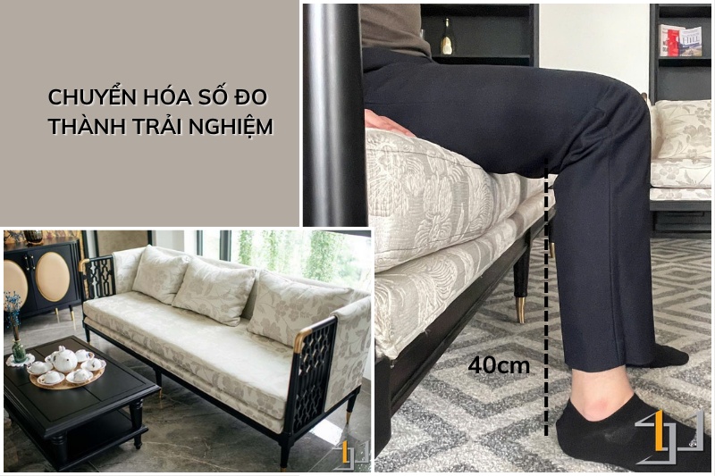 Không gian sống thiết kế hiện đại, mang đến sự thoải mái