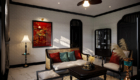 Phòng sinh hoạt biệt thự phong cách indochine 01