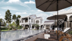 Mẫu thiết kế biệt thự phong cách indochine sang trọng 03