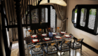 Phòng bếp biệt thự phong cách indochine 02